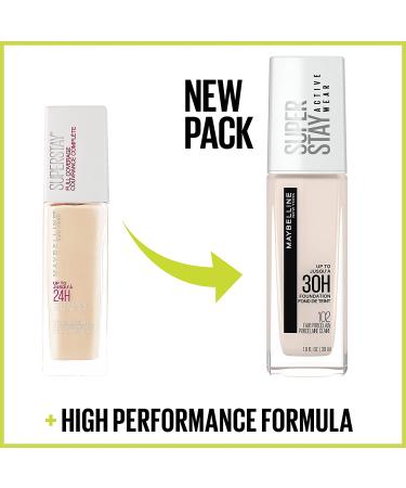 Buy Maybelline Super Stay Full Coverage Foundation 312 Golden - Long-lasting, Flawless Finish (1 fl oz) - Buy Online on GoSupps.com