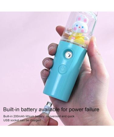 Face Mister - Handy Handheld Portable Facial Nanoes Mister Sprayer - Eyelash Aftercare Tool - Rechargeable Face Steamer for Lash Salon Make-Up & Skincare Treatments Proidl Blue - Buy Online on GoSupps.com