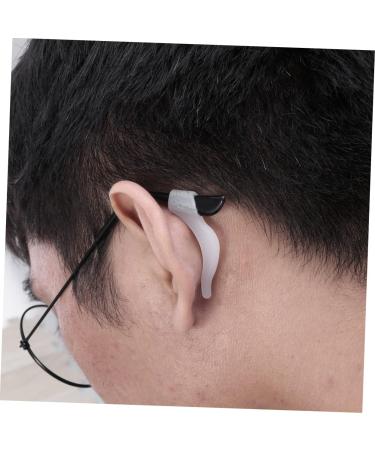 Angoily 30 Pair Silicone Glasses Strap Holders - Durable Hooks & Temple Protectors - White Glasses Accessories for Ultimate Comfort - Buy Online on GoSupps.com