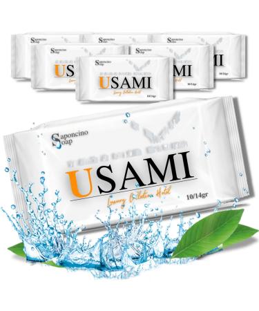  LogicaShop USAMI Monouso Hotel Soap 14 g Kit Cortesia b&b Complete Luxury Bathroom Organic Hands Scented Soap Small Gifts Guest Hotel Soap Line Hotel (1000) - Buy Online on GoSupps.com