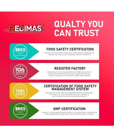 Redimas Collagen Peptide Gummies for Women and Men with Vitamins A C D3 and Biotin 3000mg Collagen Chewable Gummies Convenient Daily Adult Supplement Soft Fruity Gummies 60 Count - Buy Online on GoSupps.com