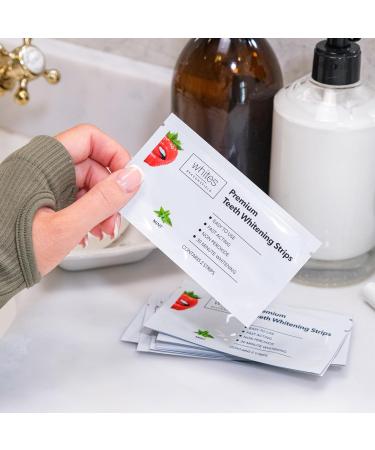 Whites Beaconsfield Teeth Whitening Strips - Non-Peroxide Formula for Sensitive Teeth - 14-Day Supply for Brighter Smile - Buy Online on GoSupps.com