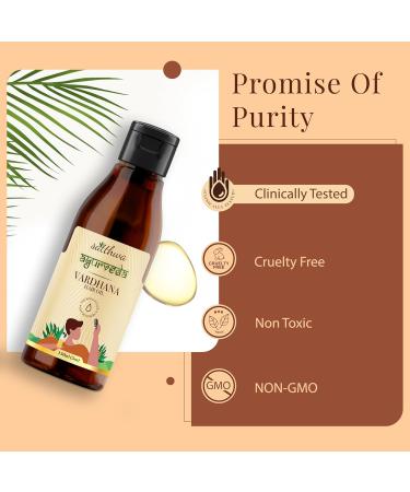Satthwa Vardhana Hair Oil with Pumpkin Seed Oil & Saw Palmetto - Natural DHT Blockers for Hair Fall Control | Paraben Free - 150ml - Buy Online on GoSupps.com