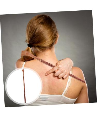 Healvian 3-Piece Wooden Back Scratcher Set | Portable Massage & Shoe Puller | Ergonomic Wenge Scraper for Ultimate Comfort - Buy Online on GoSupps.com