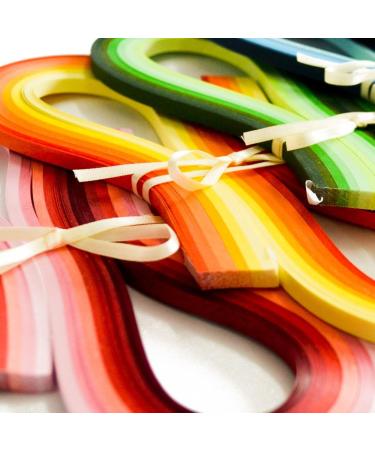 JUYA Multi-Color Quilling Strips Set - 720 Strips, 36 Colors, 54cm Length, 3mm Width - Buy Online on GoSupps.com