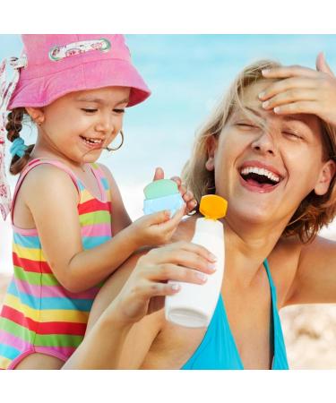 Kids Sunscreen Brush Cute Sunblock Buddy Brush Sun Screen Applicator | Portable Suntan Lotion Applicator Ergonomic Sun Screen Applier Sun Cream Brush for Kids Boys Girls Blue - Buy Online on GoSupps.com