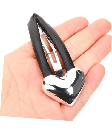 FRCOLOR 4 Sets hair scrunchies leopard headband hair snap clips heart headband french hair clips hairpins heart hair accessories chocolate chip cookie headband girl summer metal - Buy Online on GoSupps.com