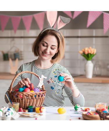 Abeillo Bunny Ears Headband Cute Plush Rabbit Ears Hairband Gray&Pink Hair Styling Decoration for Bunny Costume Cosplay Party Fancy Dress Up Accessories Women's Fashion Headbands - Buy Online on GoSupps.com