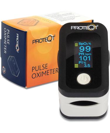 Reliance Medical Fingertip Pulse Oximeter - Fast & Accurate Multi-Function Monitor with HD OLED Screen - Buy Online on GoSupps.com