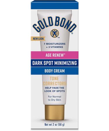 Gold Bond Age Renew Neck & Chest Firming Cream 2 oz. Clinically Tested Skin Firming Cream & Age Renew Dark Spot Minimizing Age Renew Body Cream 2 oz. With No Bleaching Agents - Buy Online on GoSupps.com