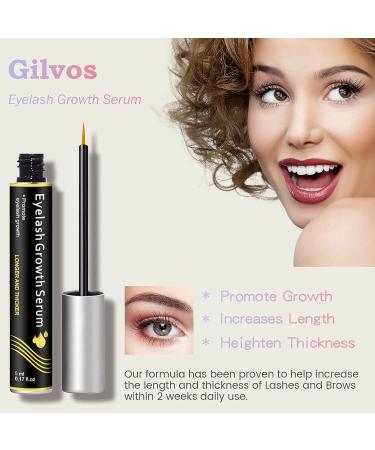 Premium Eyelash Growth Serum - 5ml | Enhances, Thickens, and Lengthens Lashes | Cruelty-Free - Buy Online on GoSupps.com