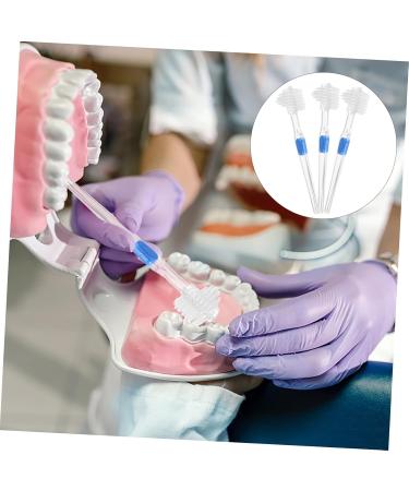 FRCOLOR 15-Pack Double-Sided Soft Toothbrush for Dentures & False Teeth - Prothesis Cleaning Brush - Buy Online on GoSupps.com