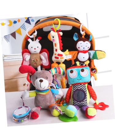 Shop Toyvian Baby Toys - Adorable Plush Crib Toys with Ring Bell for Infants - Size 1 - Buy Online on GoSupps.com