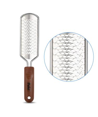 Professional Pedicure Foot File, Colossal Stainless Steel Detachable Foot Scrubber, Hard Skin Removers Pedicure Rasp for Wet and Dry Feet