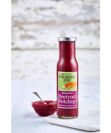 Foraging Fox - Beetroot Ketchup Original - 9 oz. - Buy Online on GoSupps.com
