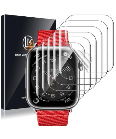 LK 6 Pack for Apple Watch Screen Protector 45mm Series 8 7 New Version Anti-Scratch Self-Healing Soft TPU Film for Apple Watch 45mm Series 8 Bubble Free HD Transparent Touch Sensitive 45mm Transparent - Buy Online on GoSupps.com