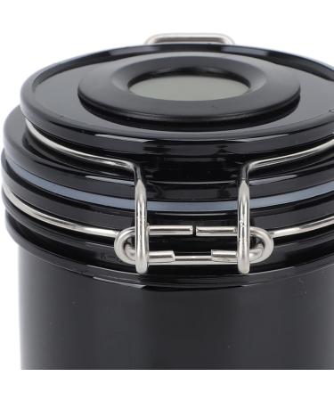Eyelash Glue Storage Tank Sealed Hygrometer Large Capacity Eyelash Glue Storage Jar 250ml Screen for Eyelash Shop (Black) - Buy Online on GoSupps.com