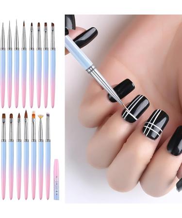 2 Dotting Tools for Nails | Polish Manicure Liner Brush Set 15 Fine Tip Nail Dotting for Salon Home Nail Dotting Outlining Frifer 2 Pcs 15 Sets - Buy Online on GoSupps.com
