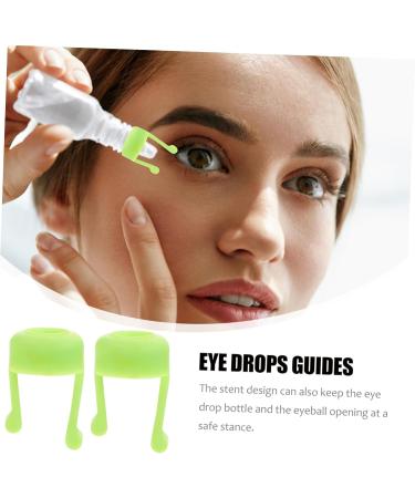 4 Pcs Durable Eye Drops Holders | Useful Storage Rack & Guides for Easy Eye Drop Application - Buy Online on GoSupps.com