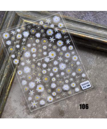 Designs DIY Salon Nail Supplies Self-adhesive Back Glue Nails Sticker for Summer Flowers Nail Sticker Nail Art Sticker Nail Art Decorations(Style 76) - Buy Online on GoSupps.com