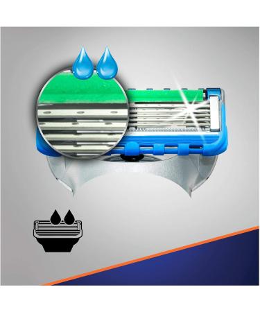 Gillette Fusion 5 ProGlide Power Razor Blades - Precision Trimmer & Glide Coating - 4 Replacement Blades for Effortless Shaving - Buy Online on GoSupps.com