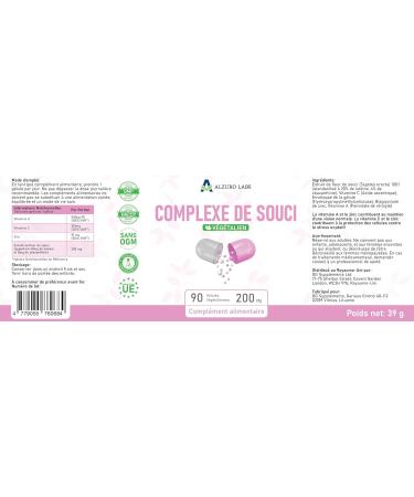 Lut ine & Z axanthine 200mg 90 G lules V ganes | Extrait de Fleur de Souci avec Vitamines A C & Zinc | Vitamines Naturelles pour la Vision & les Corps Flottants | Certifi GMP - Buy Online on GoSupps.com