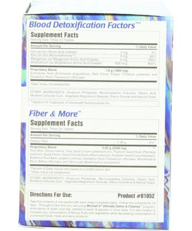 Michael's Naturopathic Ultimate Detox & Cleanse â€“ 42 Packets for Natural Wellness - Buy Online on GoSupps.com
