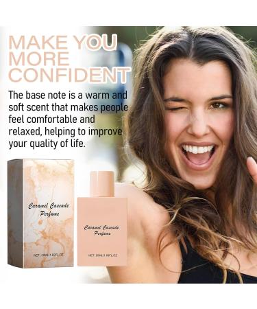 Caramel Cascade Perfume Unisex Fragrance Women Indulge in The Rich Elegance of A Gourmet Fragrance Experience Enhance Your Charm 50ML (2 Pcs) - Buy Online on GoSupps.com