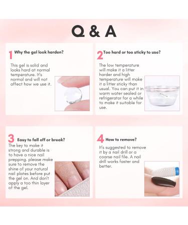 Makartt 4-in-1 Builder Gel for Nail Extension & Strengthening | Acrylic Rhinestone, Glue, UV Sculpture Manicure Set with Clear Hard Gel - Nail Lamp Required - Buy Online on GoSupps.com