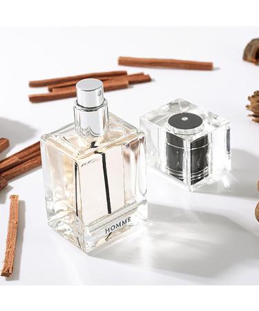 Men's Perfume Energetic Hypoallergenic Eau De Parfum Captivating Hair Mist Suitable for Travel Size Presents for Men 5.5x3.5x9cm Clear - Buy Online on GoSupps.com