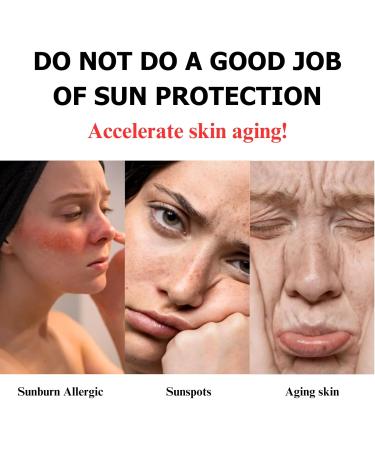 Sunscreen SPF 50+ Face Sun Cream SPF 50 PA+++ Moisturizing Face Sunscreen Suncream Factor 50 for Face Waterproof Sun Cream Against Sunburn Ultra Light UVA & UVB Protetion Non-Greasy - Buy Online on GoSupps.com