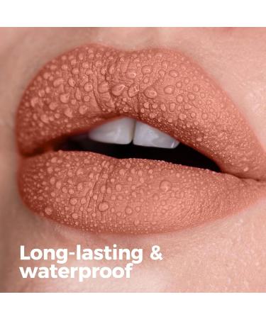 Allbesta Long Lasting Waterproof Liquid Matte Lipstick | Non-Stick Cup Lip Gloss Makeup (3#) - International Shipping Available - Buy Online on GoSupps.com