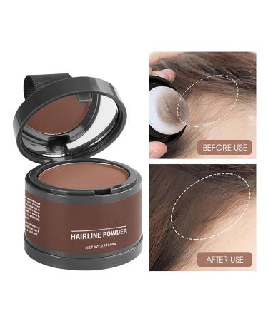 14 Colors Hairline Powder with Mirror - Quick Cover Root Concealer for Men & Women | Light Blonde Hair Touch Up (4g - Buy Online on GoSupps.com