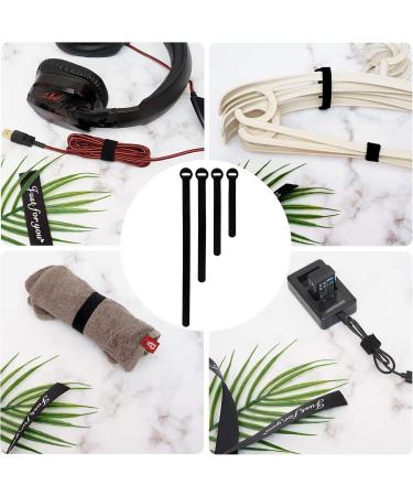 HAVE ME TD Reusable Cable Ties - 4+6+8+10inch - Black - 150PCS - Buy Online on GoSupps.com