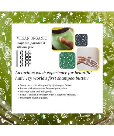 Mint Eucalyptus Shampoo Butter - Sulphate & Paraben Free Hydrating & Moisturizing Reduces Hair Loss - 3.5 Oz International Shipping - Buy Online on GoSupps.com