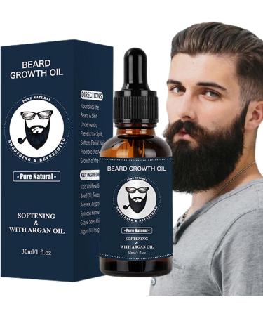 Yeeda Beard Oil moisturizing beard oil prevents tangles beard conditioner natural shine softens strengthens beards mustaches for men father friend - Buy Online on GoSupps.com