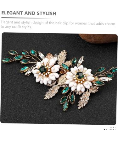 TOVINANNA Women Hairpin Flower Hairpin Hair Clips Hairpin Vintage Hair Clips Metal Hair Clips Womens Hair Clips Bride Hair Clips Women Hair Accessories Metal Hairpin - Buy Online on GoSupps.com