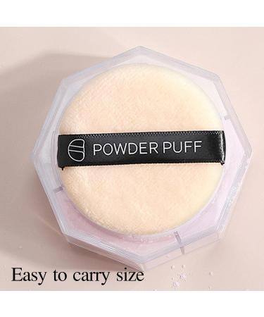 Makeup Puff for Powder | Loose Powder Puff Soft Body Cosmetic Foundation Sponge Round Puff Pads for Dry Makeup Powder Cosmetic Tool  - Buy Online on GoSupps.com