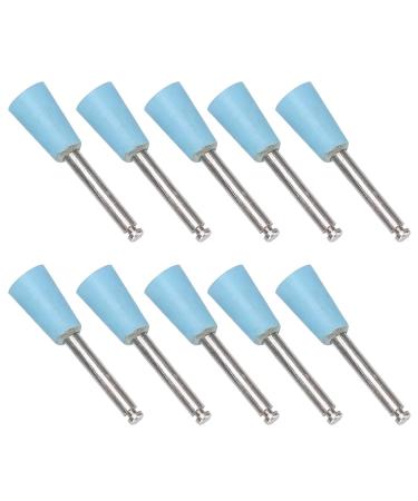 Sonew 10 Pieces Silicone Rotary Burr Set - Dental Grinder Drill Burrs Polishing & Drilling Tools (Cup Shape - Blue) | Worldwide Shipping - Buy Online on GoSupps.com