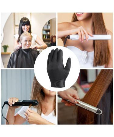 hairstylings professional heat resistant reusable thick nonslip hairdressing supplies Antiscalding hair gloves left - Buy Online on GoSupps.com
