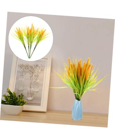 Amosfun 4pcs Simulated Ears of Wheat Dried Wheat Stems Dried Wheat Ear Dried Wheat Bundle Home D cor Dried Wheat Stalks Wheat Decoration House Ornaments Plastic Household Dry Ears of Wheat - Buy Online on GoSupps.com