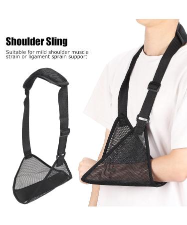 Premium Breathable Adjustable Arm Loop Bandage for Men & Women - Support for Broken Arm Shoulder Elbow & Wrist Injuries - Buy Online on GoSupps.com