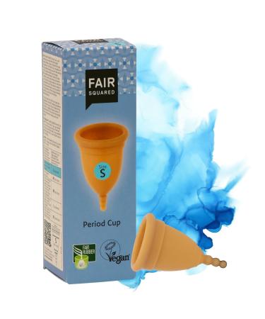 Fair Squared Size S Period Cup menstrual cup menstrual cup - natural menstrual menstrual cup made of natural rubber made of fair trade - vegan and zero waste