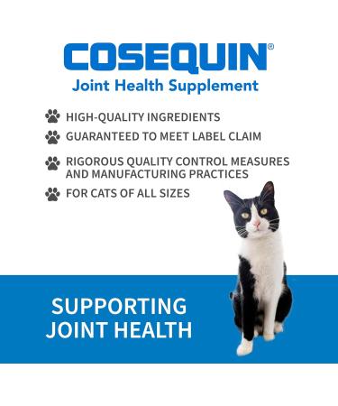 Nutramax Cosequin Joint Health Supplement for Cats - with Glucosamine and Chondroitin 55 Capsules - Buy Online on GoSupps.com
