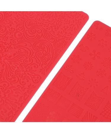 3D Nail Future Template - Flexible Nail Stamp Set for DIY Nail Art | 4-Piece Professional Tool for Home Use - Buy Online on GoSupps.com