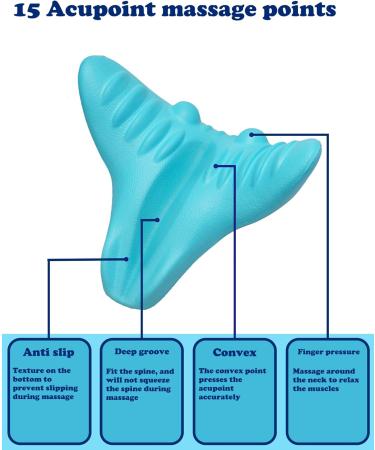 Half-Shower Neck Stretcher & Shoulder Relaxer | Ergonomic Neck Pillow for Vertigo Relief - Buy Online on GoSupps.com