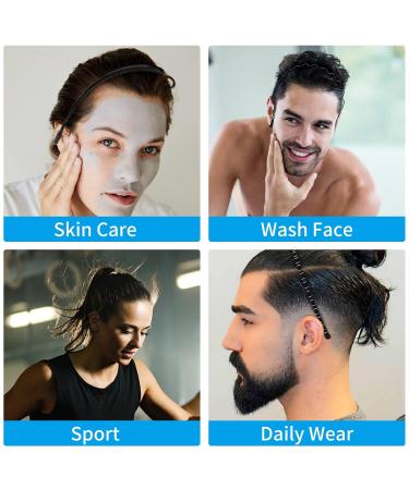 3-Piece Multi-Style Metal Hair Band Set | Elastic Fashion Hair Ties for Men & Women | Perfect for Sports & Daily Use - Buy Online on GoSupps.com