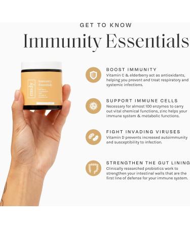 rmdy Immunity Support Supplement - Vitamin C, Zinc, Elderberry, Vitamin D, Probiotic, Antioxidant - 30 Capsules - Gluten-Free, Vegan, Non-GMO - Buy Online on GoSupps.com