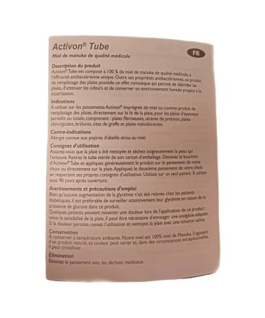 Buy Activon Tube 100% Medical Manuka Honey - Advancis Medical (1 x 25g) - Fast International Shipping - Buy Online on GoSupps.com