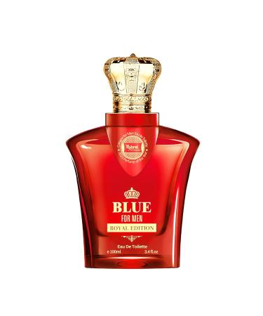 Hybrid & Company Blue For Men Fresh Sweet Strength Scent Mens Perfume 3.4 Fl Oz BLUE FOR MEN 3.4 Fl Oz (Pack of 1) - Buy Online on GoSupps.com